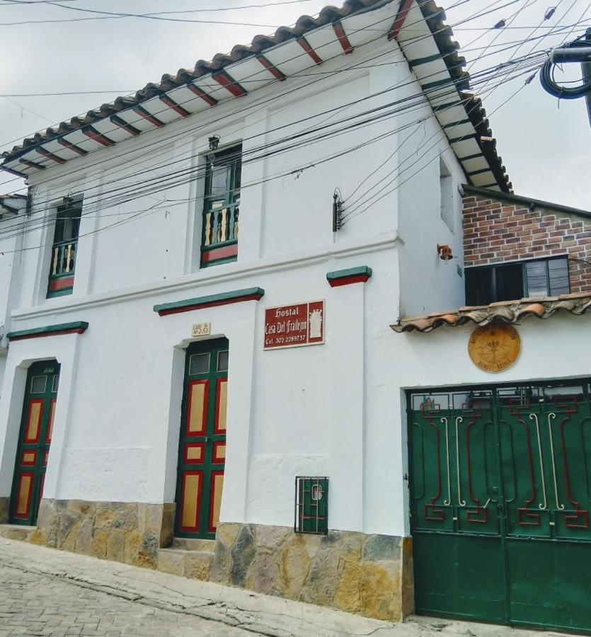 Hostal Casa Del Frailejon - Cafe Hotel Mongui Bagian luar foto