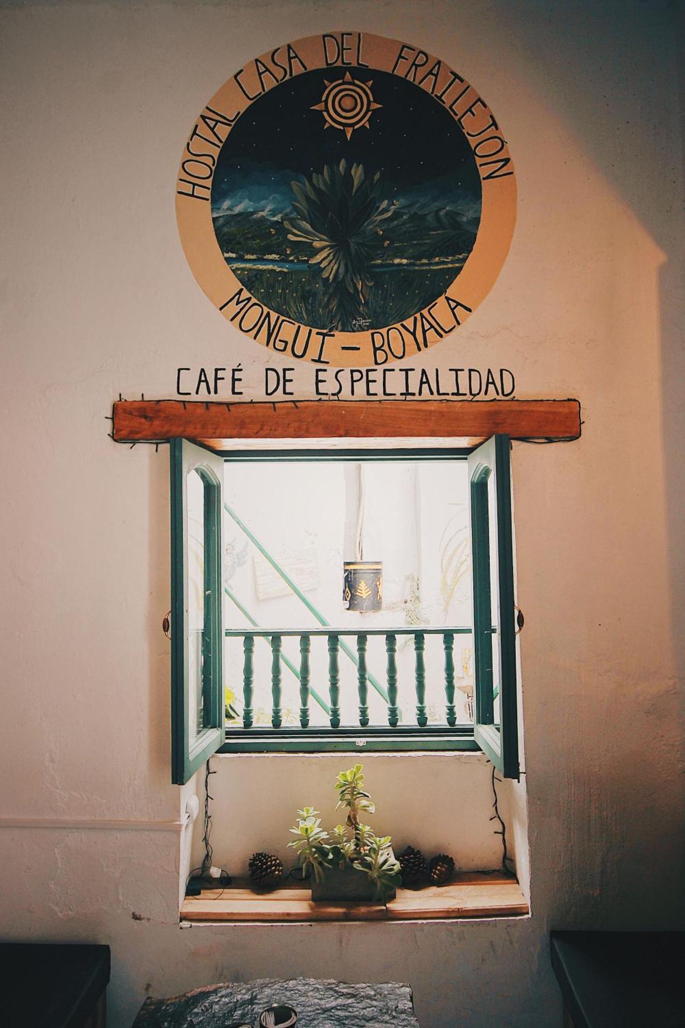 Hostal Casa Del Frailejon - Cafe Hotel Mongui Bagian luar foto